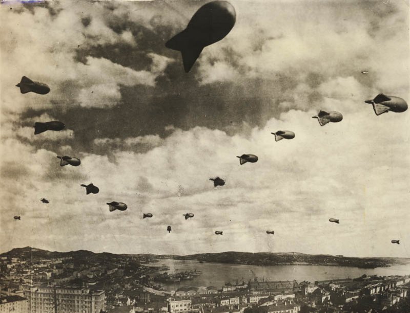 Аэростаты над Москвой 1941