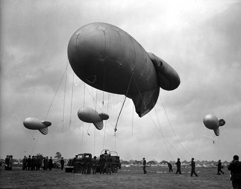 Аэростаты над Москвой 1941