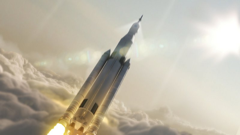 SLS Saturn v