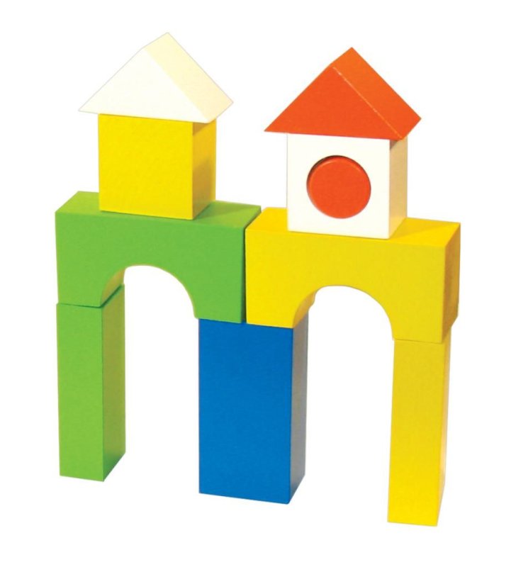 Кубики Alatoys городок к1601