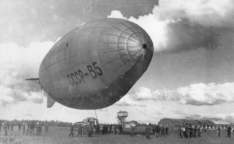 Нобиле Умберто дирижабль СССР В-5
