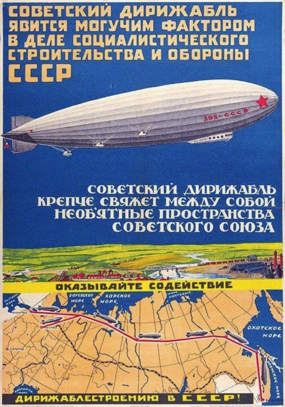 Советского дирижабля СССР-в6 «ОСОАВИАХИМ»