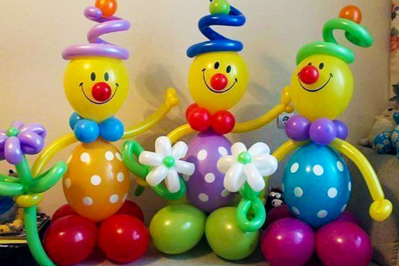 Фигуры из шаров