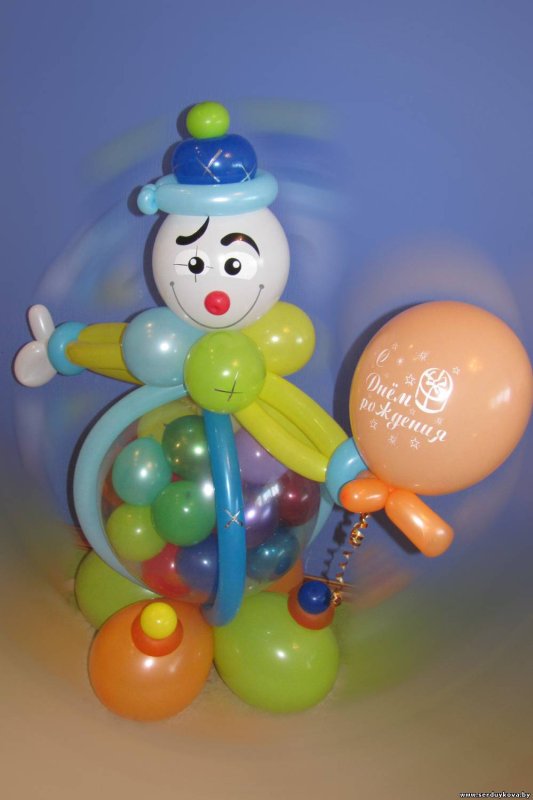 Игрушка из шаров для мальчика