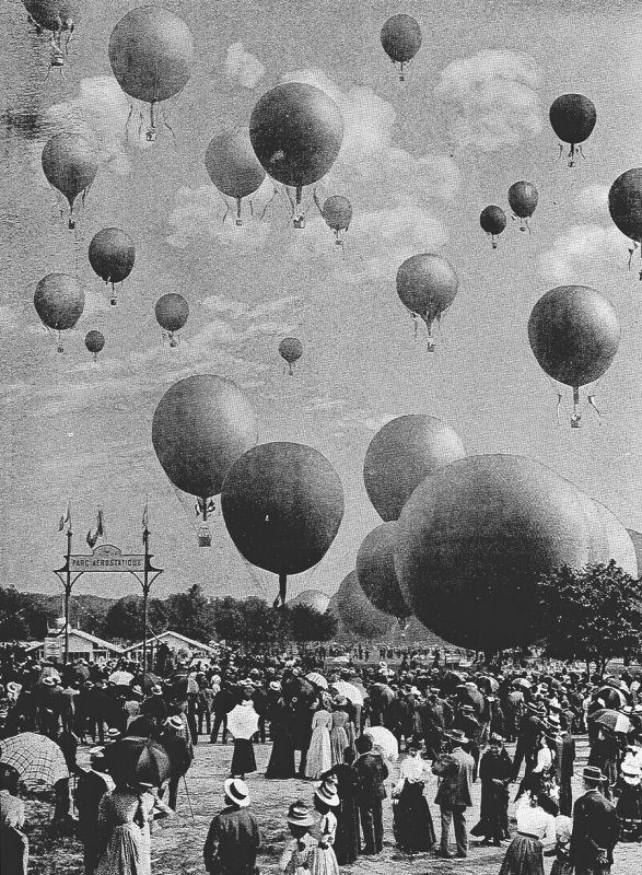 Париж аэростаты 1906