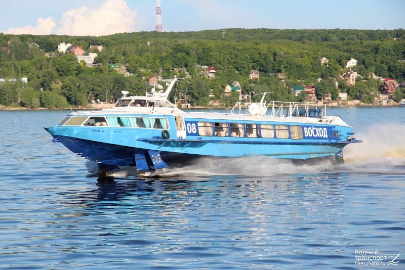Теплоход Восход Ширяево