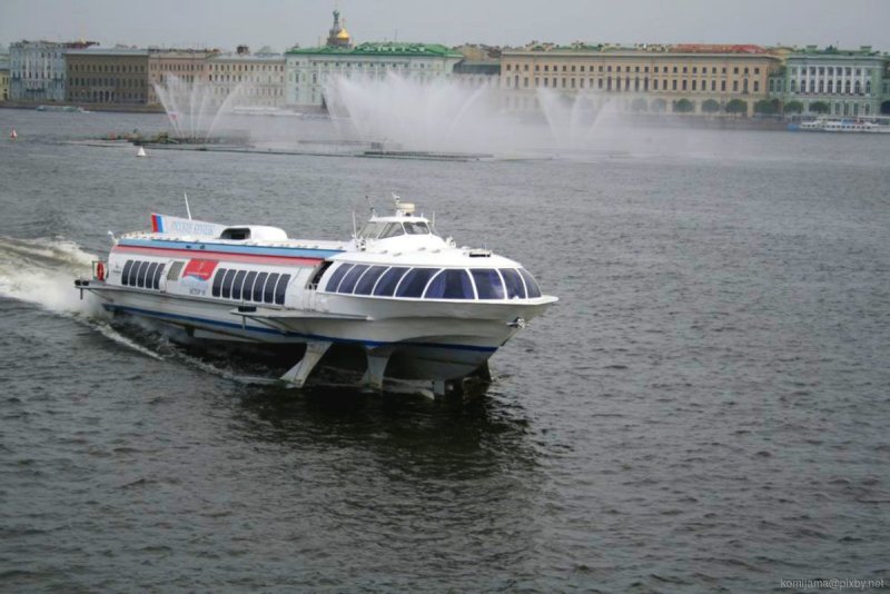 Катер ракета в Питере