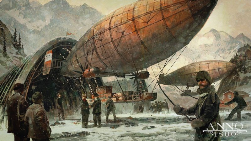 Anno 1800 концепт арт