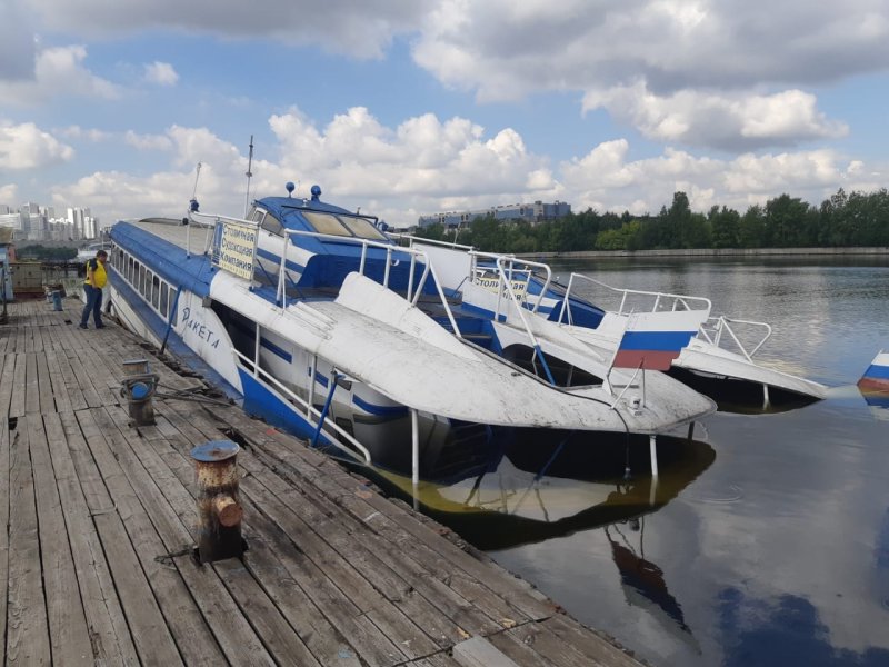 Теплоход ракета 191