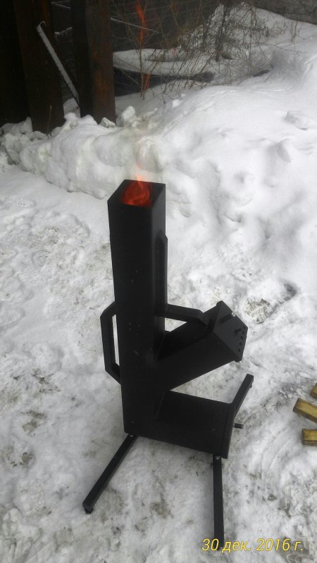 Печь ракета 80 80