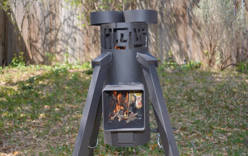 Rocket Stove походная