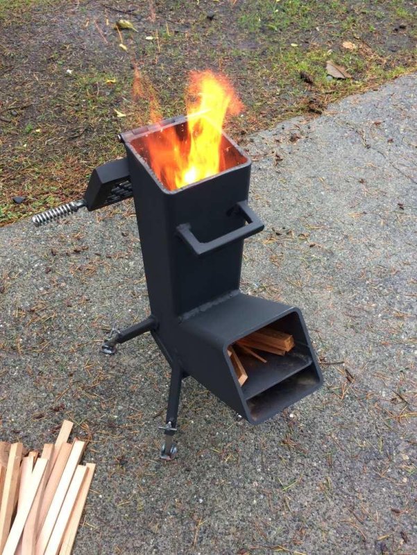 Печка "Rocket Stove