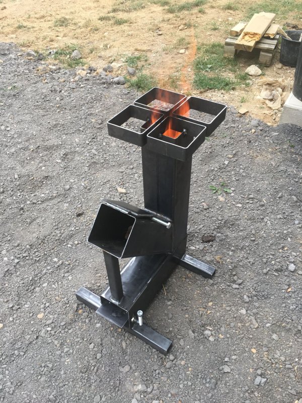 Печка "Rocket Stove