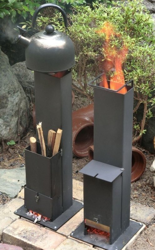Печка "Rocket Stove