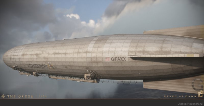 The order 1886 Airship