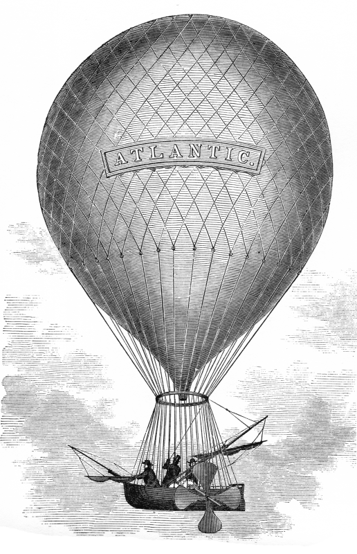 1783: Воздушный шар, заполненный водородом — Шарльер: Жак Шарль