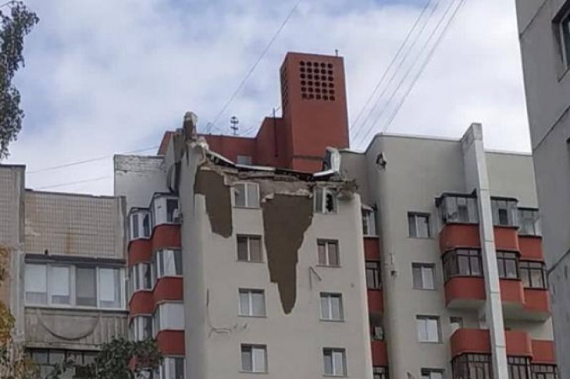 Белгород попадание ракеты в дом многоэтажный