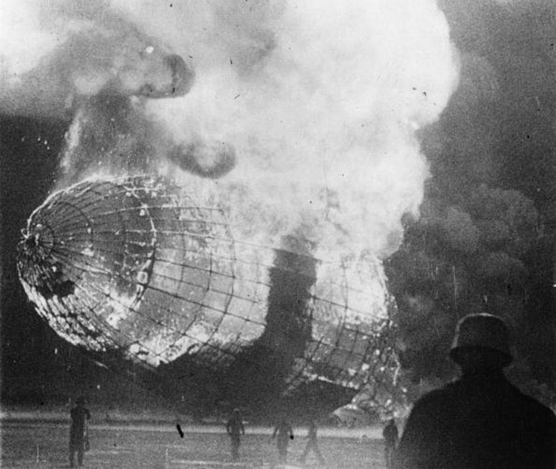 Гибель дирижабля Гинденбург 1937