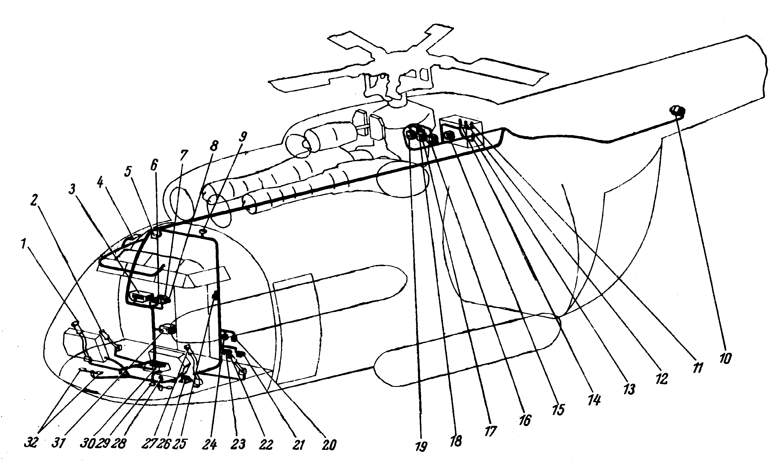 Какие детали есть у вертолета. Ап-34б Автопилот комплектация. Ап-34б Автопилот неисправности. Шасси вертолета ми-8 конструкция. Система управления вертолета ми-8.