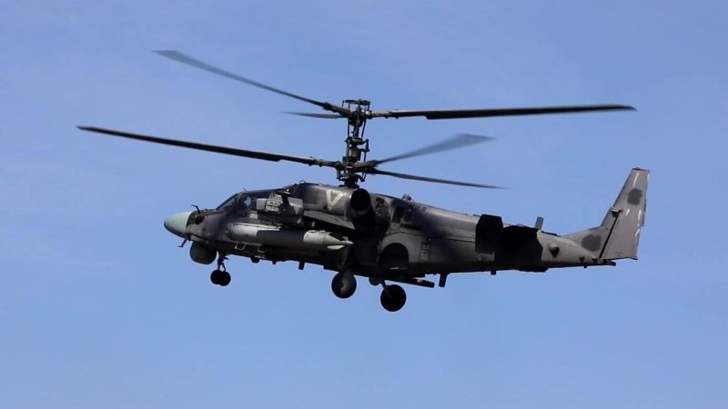 Ка-52 Аллигатор на Украине