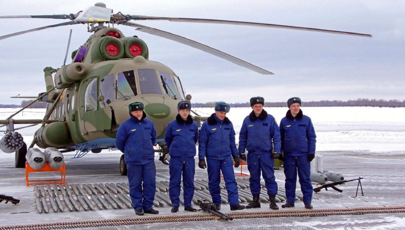 Ми-8 авиабаза Хабаровск