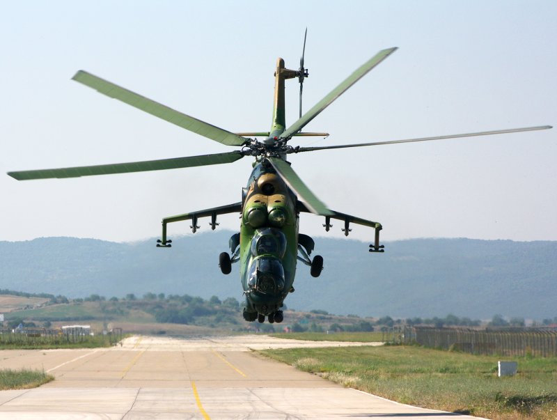 Ми-8 бортовые огни