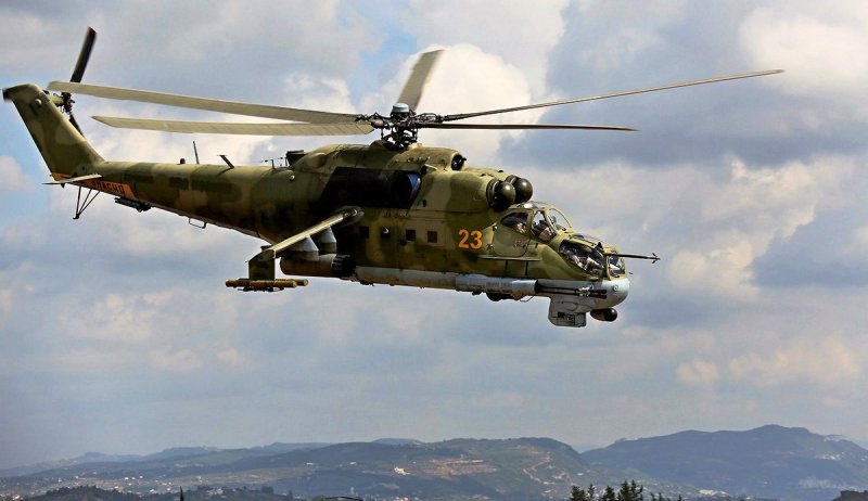 Ми-24 вертолет ВВС России