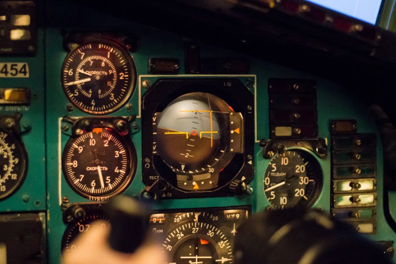 Ту-154б-2 кабина
