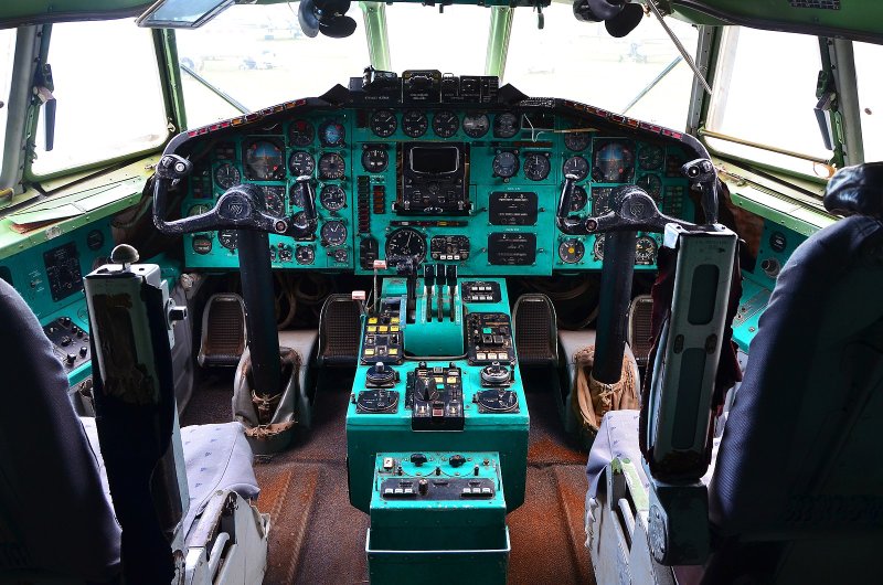 Приборная панель ту-154м