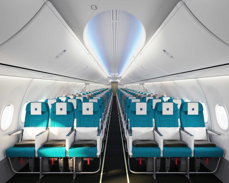Boeing 737 Max салон