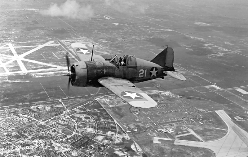 F2a Buffalo самолёт