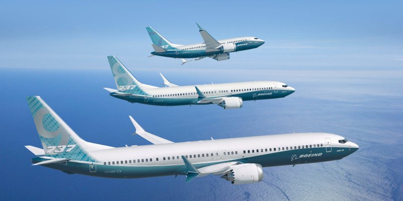 Пассажирский самолет Боинг 737