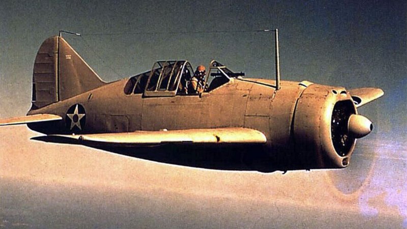 Brewster Buffalo самолет