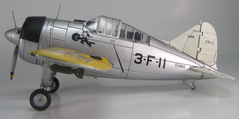 Истребитель Брюстер f2a"Буффало".