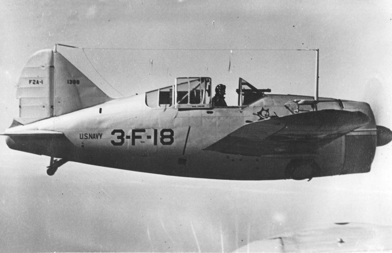 F2a Buffalo самолёт