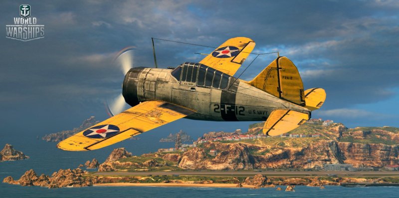 Brewster f2a Buffalo. War Thunder