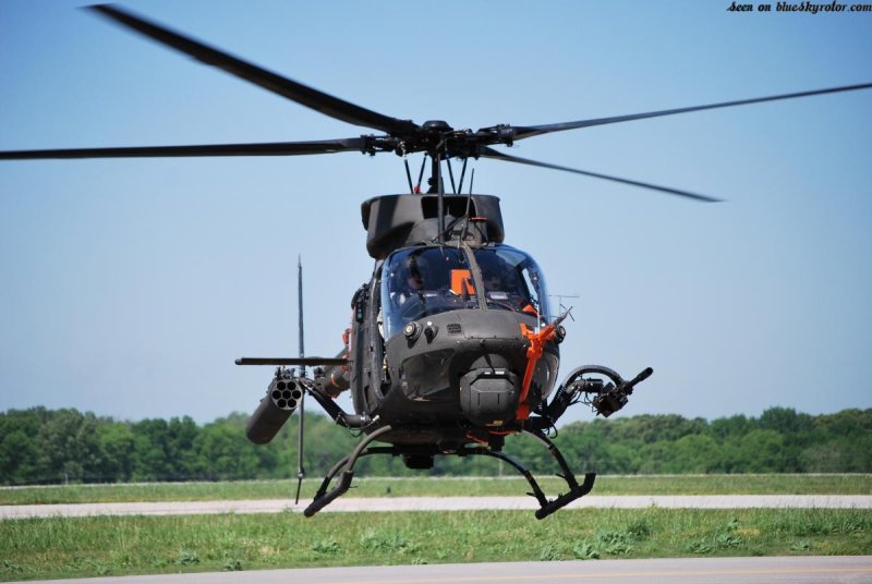 Oh-58d Kiowa Warrior вертолет