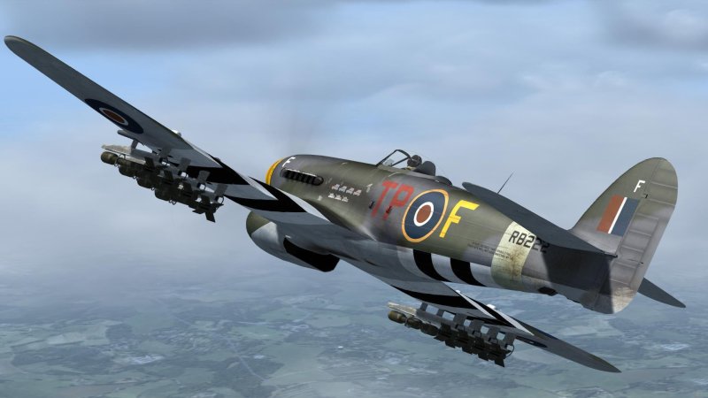 Hawker Typhoon самолет