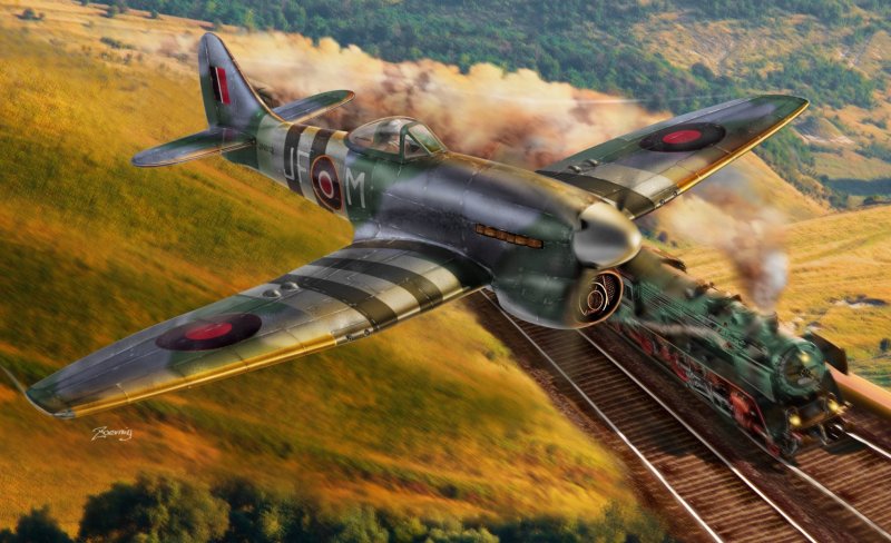 Hawker Tempest истребители второй мировой войны
