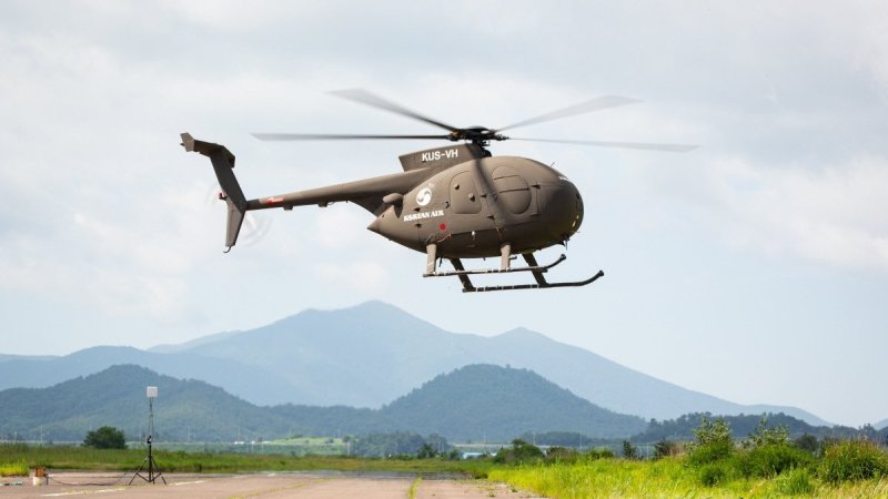 Беспилотный вертолет MD 500e