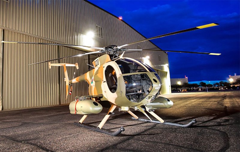 MD Helicopters MD 530f Cayuse Warrior,