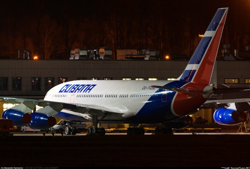 Ил 96 Cubana Airlines