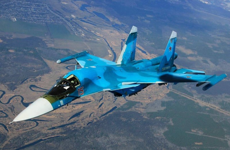Самолёт истребитель Су 34