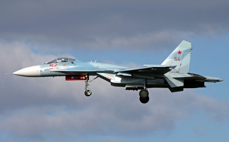 Су-27 реактивный самолёт