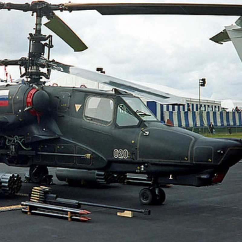 Боевой вертолет ка-50 черная акула