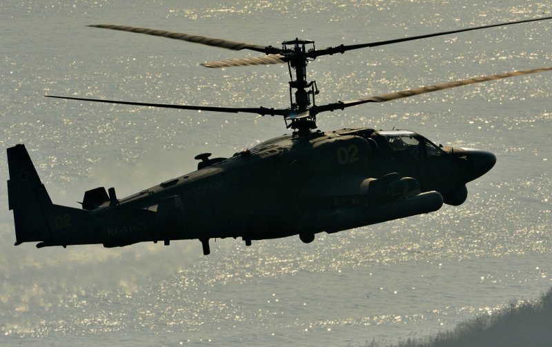 Вертолёт ка-52 рисунок