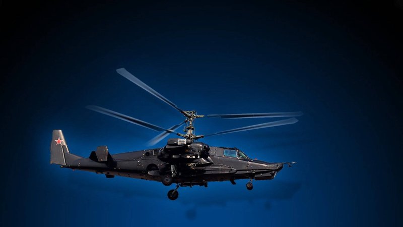Вертолет ка-50 "черная акула"