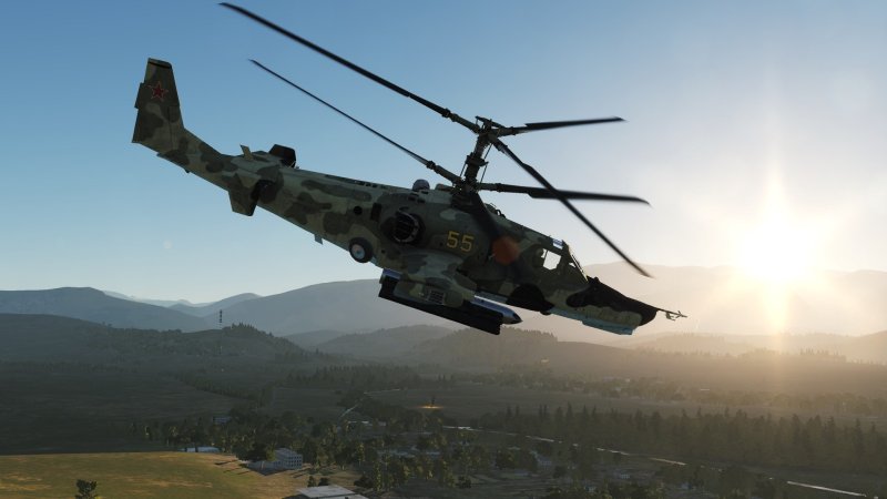 DCS ка-50: чёрная акула