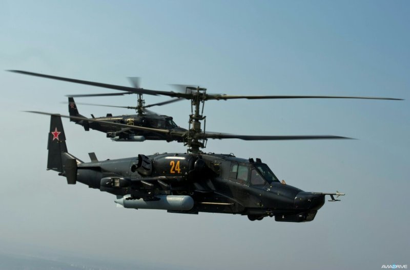 Ка-50 вертолёт вертолёты России