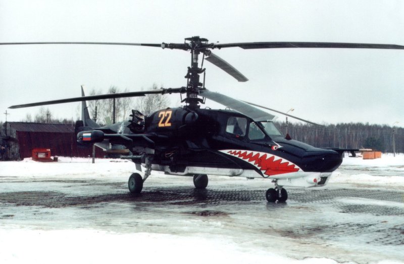 Ка 50 чёрная акула борт 22
